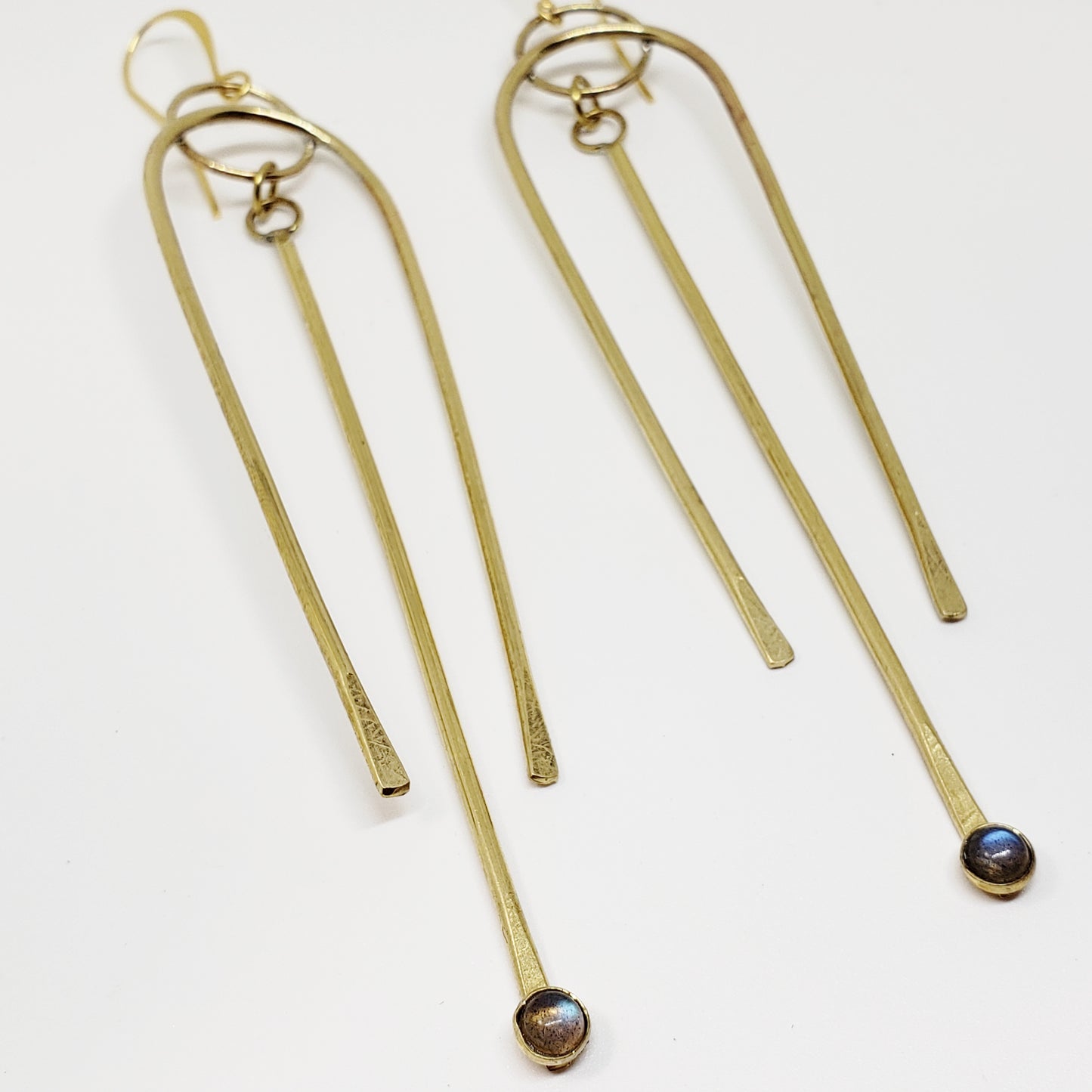Athena Dangles w/ Moonstone