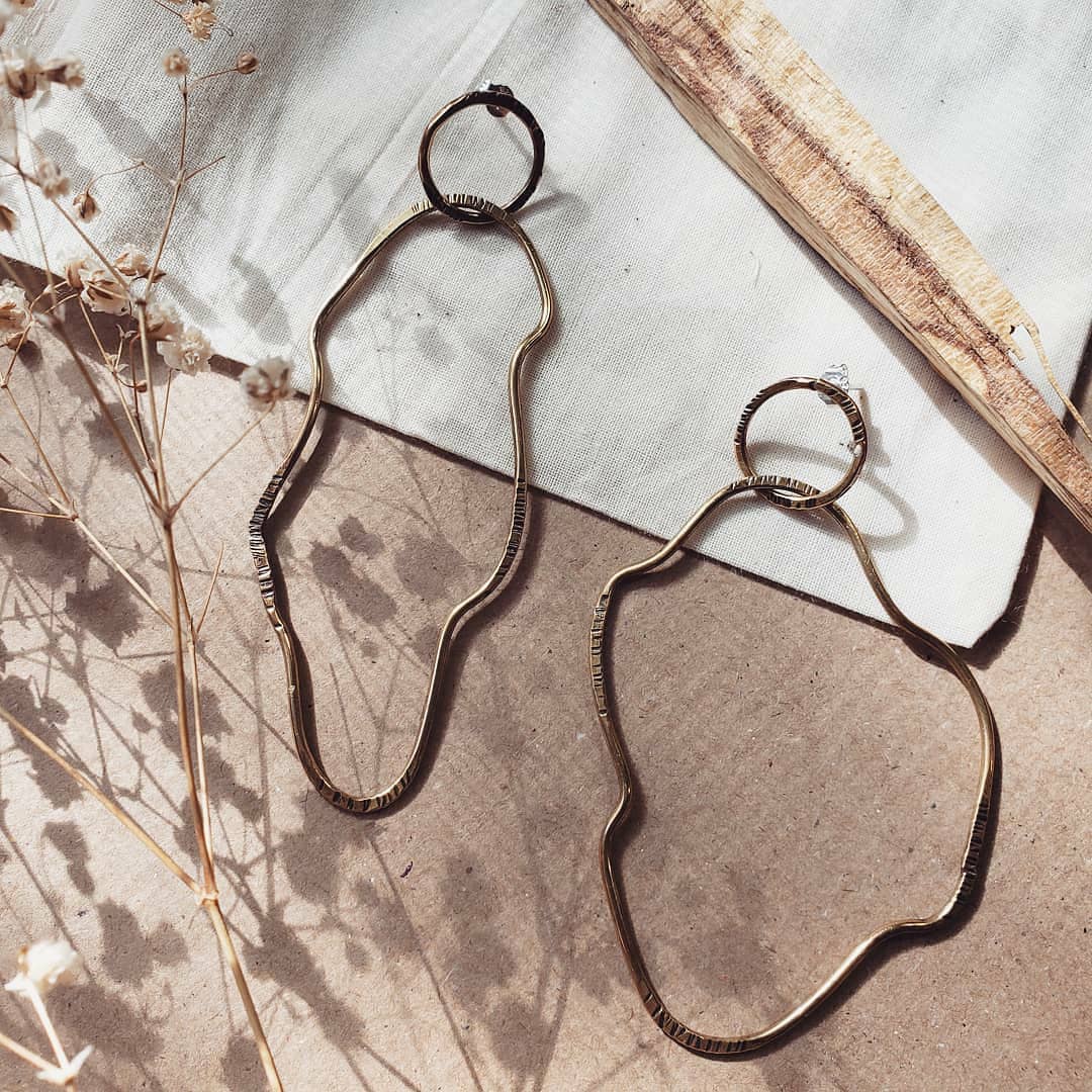 Ancient Cloud Dangles