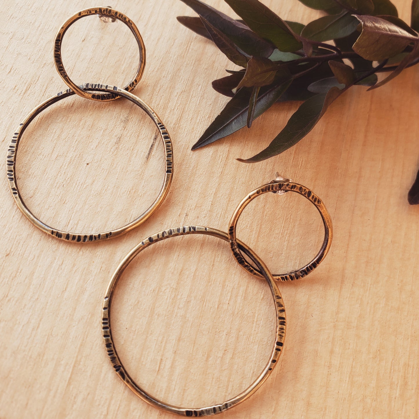 Ancient Goddess Hoops